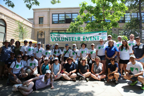 DENVER, CO - JULY 09:  during the Spark the Change Volunteer Event at Morey Middle School on Friday, July 9, 2021 in Denver, Colorado. (Photo by Eve Kilsheimer/MLB Photos via Getty Images)